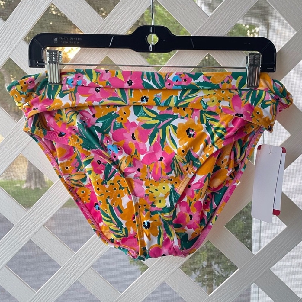 Anne Cole 3-way Convertible ‘Sunshine Floral’ Print Bottom - Picture 7 of 13